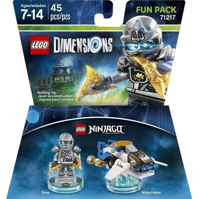 Lego Zane Ninjago - Lego Dimensions Fun Pack - Publicité Lego Zane Ninjago - Lego Dimensions Fun Pack - Publicité
