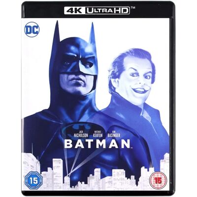 Batman Michael Keaton Burton - Region 2 - 2 Discs - Blu-ray 4K Ultra HD Batman Michael Keaton Burton - Region 2 - 2 Discs - Blu-ray 4K Ultra HD