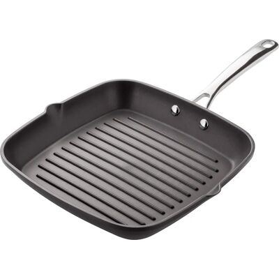 Stellar SX35 Lightweight Cast Aluminium 26x26cm Grill Pan - Cookware Stellar SX35 Lightweight Cast Aluminium 26x26cm Grill Pan - Cookware
