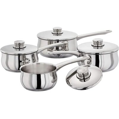 Stellar S1A4 1000 4-teilige Kochtopf-Set - Edelstahl Stellar S1A4 1000 4-teilige Kochtopf-Set - Edelstahl