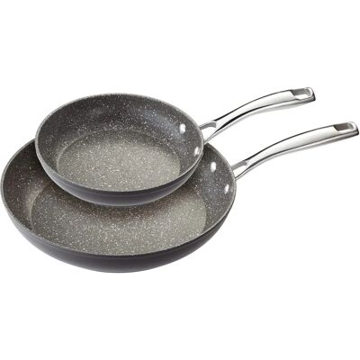 Stellar SP35 Rocktanium 2 Piece Frying Pan Set - Frying Pan Set Stellar SP35 Rocktanium 2 Piece Frying Pan Set - Frying Pan Set
