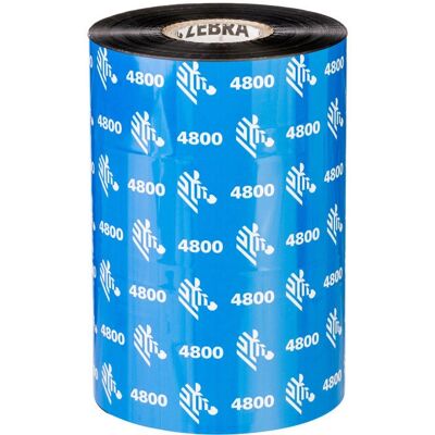Zebra 4800 Resin Druckerbänder - Schwarz Zebra 4800 Resin Druckerbänder - Schwarz