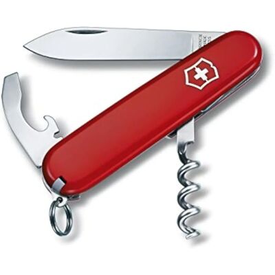 Victorinox Waiter Swiss Army Pocket Knife - Red Victorinox Waiter Swiss Army Pocket Knife - Red
