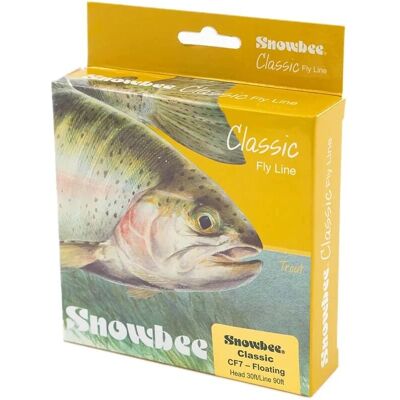 Snowbee Model WF5 - Plovoucí muškařská šňůra světle žlutá Snowbee Model WF5 - Plovoucí muškařská šňůra světle žlutá