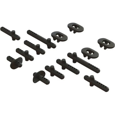 Set di Supporti per Carrozzeria Arrma AR320357 - Pezzo per Auto RC Set di Supporti per Carrozzeria Arrma AR320357 - Pezzo per Auto RC