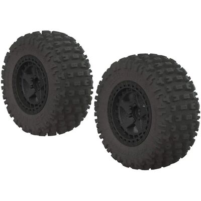 Arrma RC Fortress SC Bandenset - Zwart - 2 stuks Arrma RC Fortress SC Bandenset - Zwart - 2 stuks