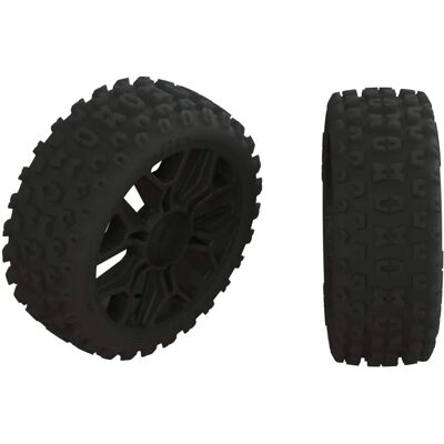 Arrma Dboots 2HO Juego de Neumáticos Gun Metal - Conjunto de RC Arrma Dboots 2HO Juego de Neumáticos Gun Metal - Conjunto de RC