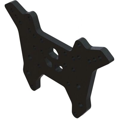 Arrma - ARA320686 - Alluminio - Nero - Front Shock Tower Arrma - ARA320686 - Alluminio - Nero - Front Shock Tower