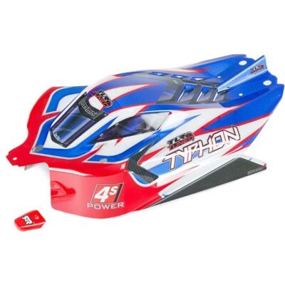 Arrma TYPHON Finished Body - Red/Blue - RC Car Body Arrma TYPHON Finished Body - Red/Blue - RC Car Body