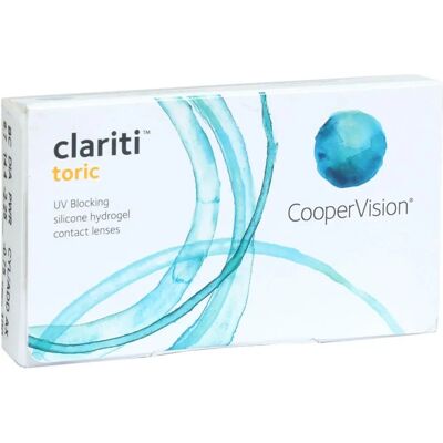Cooper Vision Clariti Toric - 6 Lenti a contatto per astigmatismo Cooper Vision Clariti Toric - 6 Lenti a contatto per astigmatismo