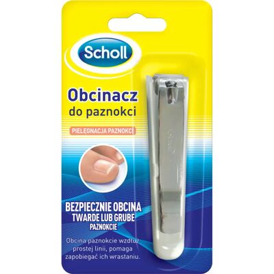 Coupe-ongles Scholl - Pince à ongles encastrés en acier inoxydable Coupe-ongles Scholl - Pince à ongles encastrés en acier inoxydable