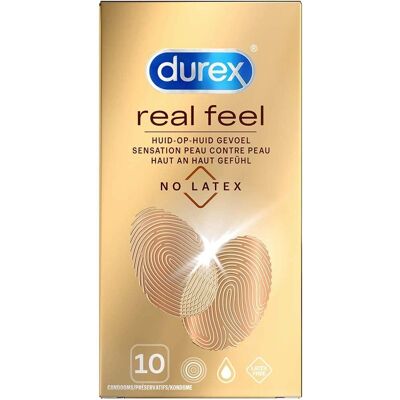 Durex Durex Nude Condoms Sans Latex - Sensation Peau - 10 pcs Durex Durex Nude Condoms Sans Latex - Sensation Peau - 10 pcs