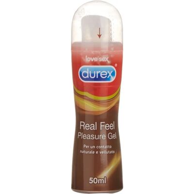 Gel Lubrificante Durex Real Feel - Silicona, Lunga Durata, Compatibile con Sex Toys Gel Lubrificante Durex Real Feel - Silicona, Lunga Durata, Compatibile con Sex Toys