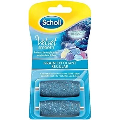 Scholl Velvet Smooth Express Pedi Cristaux de Diamants Grain - 2 Rouleaux de Remplacement Scholl Velvet Smooth Express Pedi Cristaux de Diamants Grain - 2 Rouleaux de Remplacement