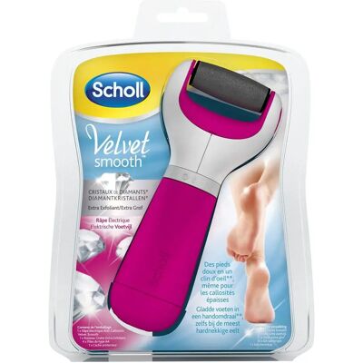 Scholl Velvet Smooth Express Pedi Rose - Dispositif de soin des pieds - Publicité Scholl Velvet Smooth Express Pedi Rose - Dispositif de soin des pieds - Publicité