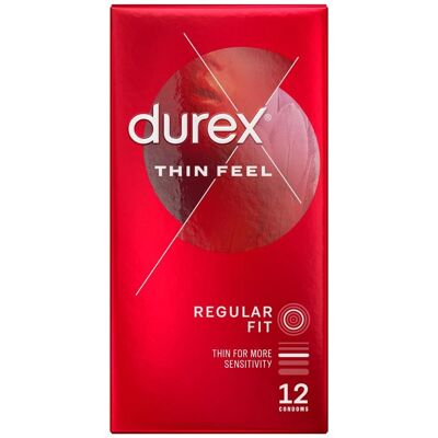 Durex Brand Model Regular Fit Thin Sensitivity - Condoms Durex Brand Model Regular Fit Thin Sensitivity - Condoms