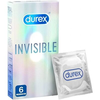 Preservativi Ultra Sottili Durex Invisible - Protezione Sensibile Preservativi Ultra Sottili Durex Invisible - Protezione Sensibile