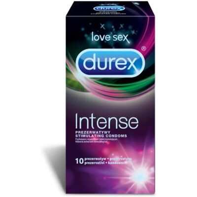 Durex Model - Teksturowane pobudzające prezerwatywy - Środki antykoncepcyjne Durex Model - Teksturowane pobudzające prezerwatywy - Środki antykoncepcyjne