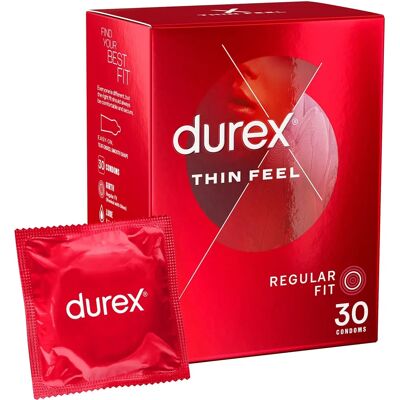 Durex - Thin Feel - Latex - Easy-On - Condoms Durex - Thin Feel - Latex - Easy-On - Condoms