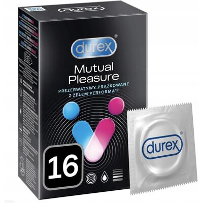 Durex Mutual Pleasure - Zpožďovací kondom - 16 kusů Durex Mutual Pleasure - Zpožďovací kondom - 16 kusů