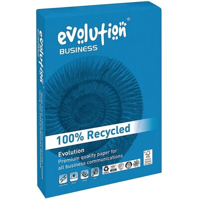 Evolution White A3 Business Recycled Paper - 80gsm - Pack of 500 Evolution White A3 Business Recycled Paper - 80gsm - Pack of 500