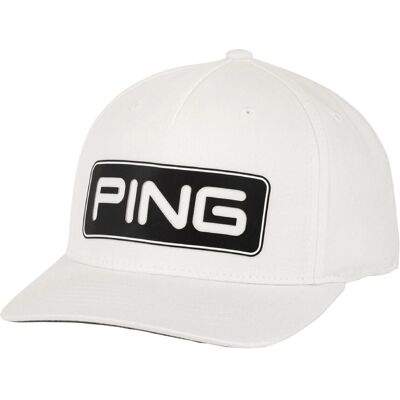 Ping Tour Classic Hvit Kaps - Golfkapsel Ping Tour Classic Hvit Kaps - Golfkapsel