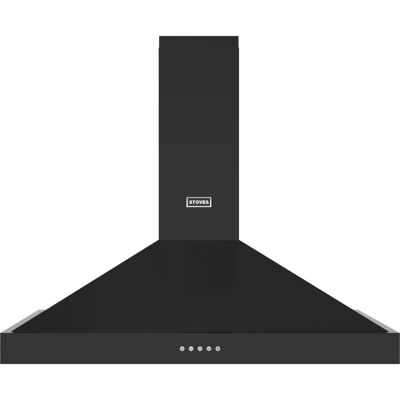 Stoves Sterling 100PYR - Black - Chimney Cooker Hood Stoves Sterling 100PYR - Black - Chimney Cooker Hood