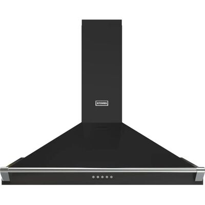 Stoves Richmond - 110PYR - Black - Cooker Hood Stoves Richmond - 110PYR - Black - Cooker Hood