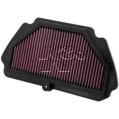 K&N KA-6009 Roter Luftfilter - Luftfilter für Kawasaki ZX-6R Ninja 2009-2015 K&N KA-6009 Roter Luftfilter - Luftfilter für Kawasaki ZX-6R Ninja 2009-2015