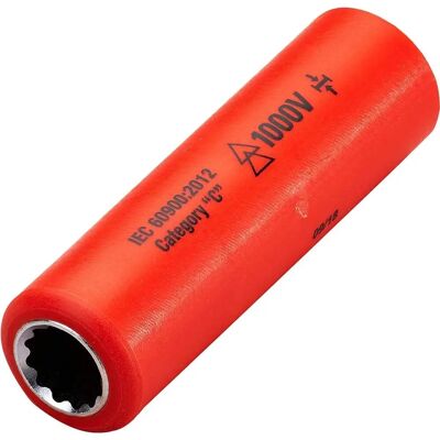 ITL 1371 Insulated 12mm Deep Socket - Socket ITL 1371 Insulated 12mm Deep Socket - Socket