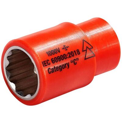 ITL 1730 Insulated 3/8in Drive Socket - 17mm ITL 1730 Insulated 3/8in Drive Socket - 17mm