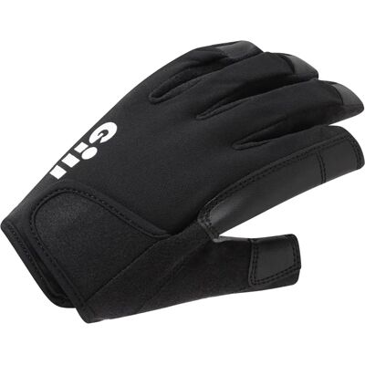 Gants de voile Gill Championship à doigts longs - Noir - Publicité Gants de voile Gill Championship à doigts longs - Noir - Publicité