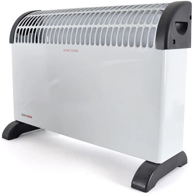 Staywarm 2000w Convector Heater - White - 3 Heat Settings Staywarm 2000w Convector Heater - White - 3 Heat Settings
