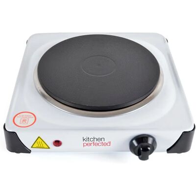 Lloytron E4102WH White Single Hotplate - Hotplate Lloytron E4102WH White Single Hotplate - Hotplate
