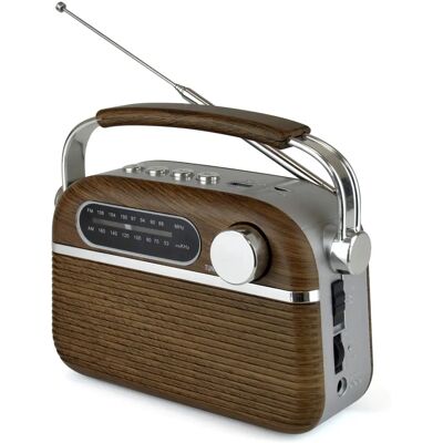 Lloytron N6403WD Vintage Style AM/FM Lloytron N6403WD Vintage Style AM/FM