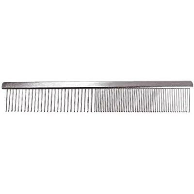 Grzebień Groom Professional do pielęgnacji zwierząt - Stal nierdzewna 19cm Grzebień Groom Professional do pielęgnacji zwierząt - Stal nierdzewna 19cm