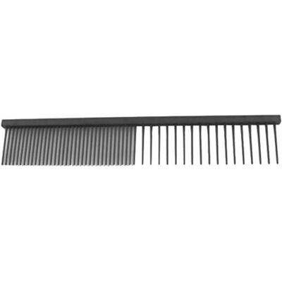 Groom Professional Black Anti Static Pet Grooming Comb - 20cm Groom Professional Black Anti Static Pet Grooming Comb - 20cm