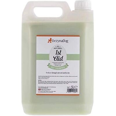 DezynaDog 1st Aid Medicated Dog Shampoo - 5L - Moisturising, Gentle, For Itchy Skin DezynaDog 1st Aid Medicated Dog Shampoo - 5L - Moisturising, Gentle, For Itchy Skin