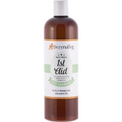 Shampoo medicato DezynaDog Magic Formula 1st Aid - Per pelle pruriginosa Shampoo medicato DezynaDog Magic Formula 1st Aid - Per pelle pruriginosa