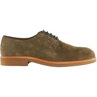 Hackett Brown Leather Chino Eyelet Blucher Shoes - Mens Hackett Brown Leather Chino Eyelet Blucher Shoes - Mens