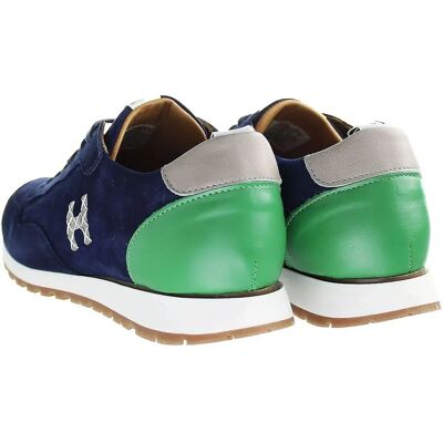 Hackett HMS20813_5DD Heren Sneakers van Suède Leer - Sneakers Hackett HMS20813_5DD Heren Sneakers van Suède Leer - Sneakers
