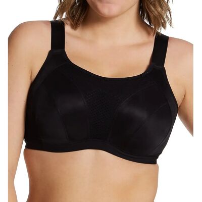 Curvy Kate Womens Ck043113 Every Move Sports Bra - Black - Size 38ff Curvy Kate Womens Ck043113 Every Move Sports Bra - Black - Size 38ff