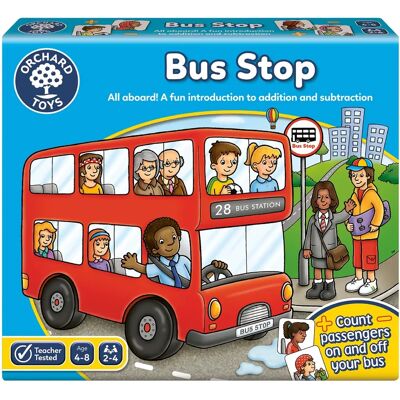 Orchard Toys Bus Stop Maths Skills Development Game - Educational Game Orchard Toys Bus Stop Maths Skills Development Game - Educational Game