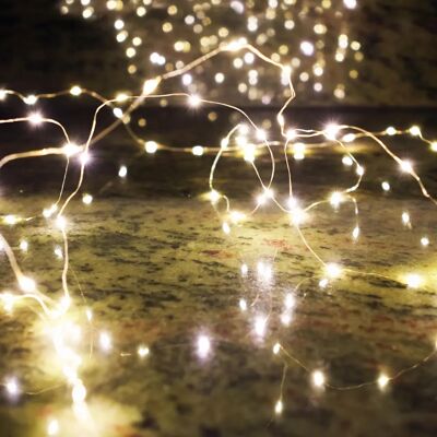Luces de Cuerda Doradas de Talking Tables - 3m - Luces de Cuerda Luces de Cuerda Doradas de Talking Tables - 3m - Luces de Cuerda