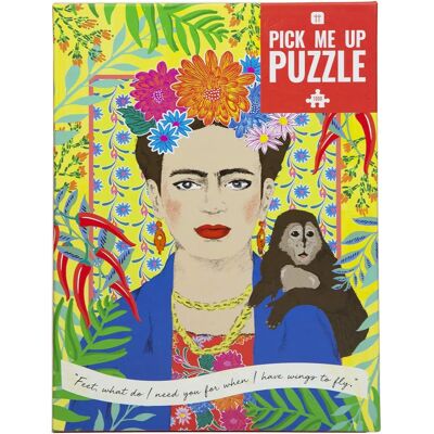 Talking Tables - Frida Kahlo 1000pc - 68x49cm - Puzzle - Publicité Talking Tables - Frida Kahlo 1000pc - 68x49cm - Puzzle - Publicité
