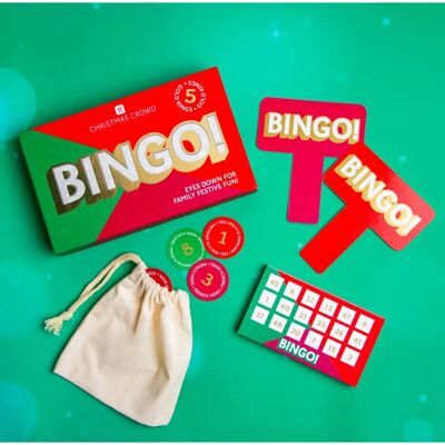 Gioco di Bingo di Natale Talking Tables - Divertimento Festivo Gioco di Bingo di Natale Talking Tables - Divertimento Festivo