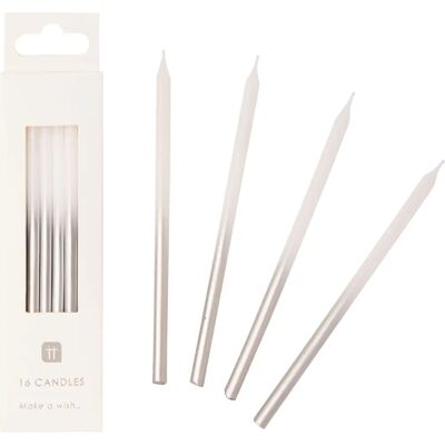 Bougies Ombre pour Fête de Talking Tables - Pack de 16 Bougies Ombre pour Fête de Talking Tables - Pack de 16