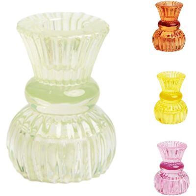 Support de Bougie en Verre Vert de Talking Tables - Décoration Réversible Support de Bougie en Verre Vert de Talking Tables - Décoration Réversible