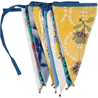 Talking Tables Upcycled Fabric Souk Bunting - Bunting Talking Tables Upcycled Fabric Souk Bunting - Bunting