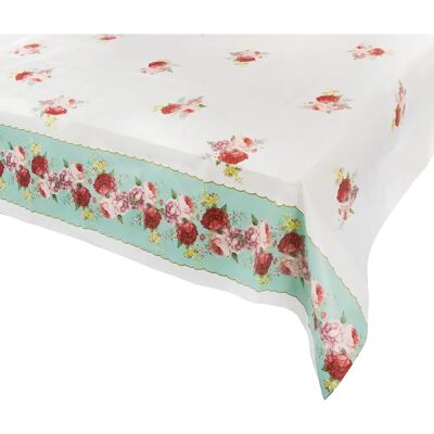 Talking Tables Florale Party-Tischdecke - 180x120cm Grün - Tischdecke Talking Tables Florale Party-Tischdecke - 180x120cm Grün - Tischdecke